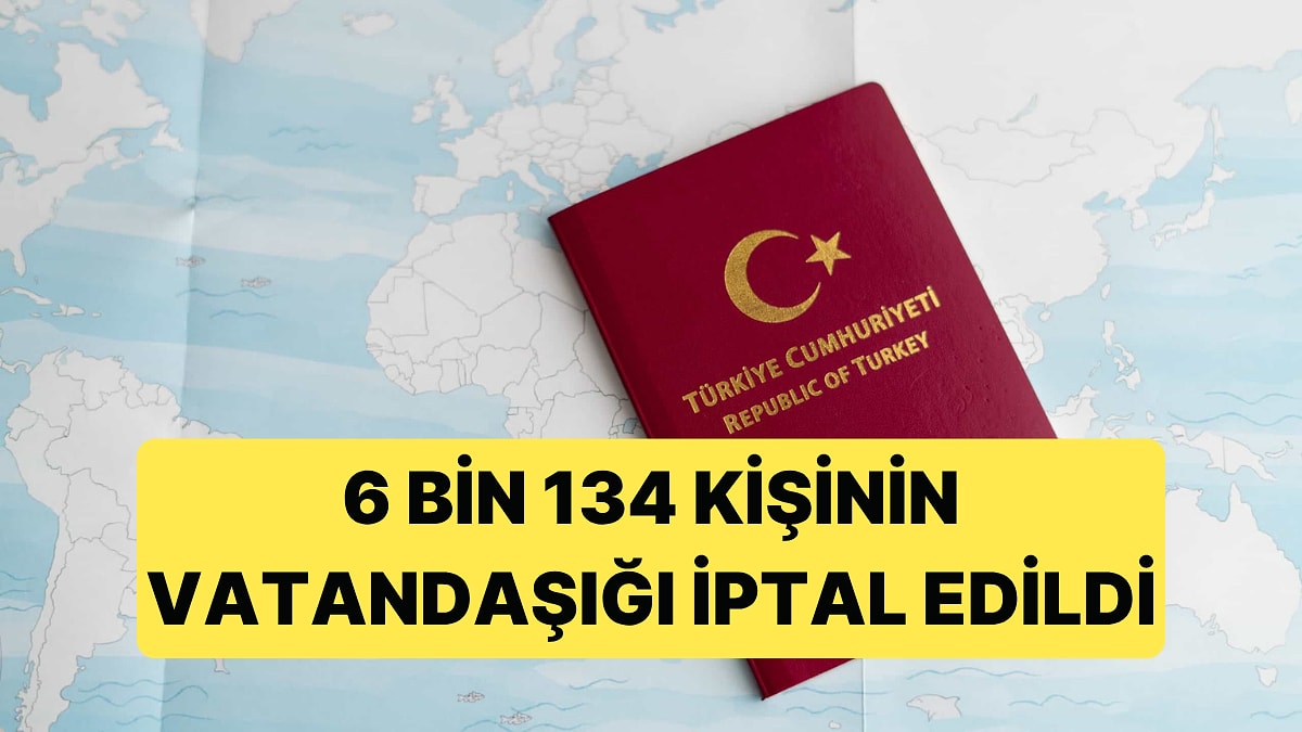 Vatandaşlık Operasyonu: 6 Bin 134 Kişinin Kararı İptal Edildi ya da Geri Alındı